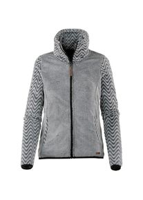 Protest, Damen Fleecejacke 'Donnelly', Grau / Dunkelgrau