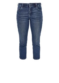 s.Oliver RED LABEL, Damen Capri, Blue Denim