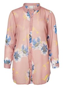 JUNAROSE, Damen Hemd, Beige / Blau / Gelb / Rosa