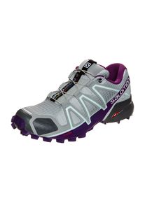 Salomon, Damen Laufschuhe 'Speedcross 4', T&uuml;rkis / Grau / Dunkellila