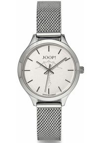 JOOP!, Damen Quarzuhr '2022885', Silber / Wei&szlig;
