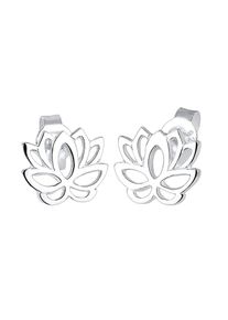 Elli, Damen Ohrringe 'Lotusblume', Silber