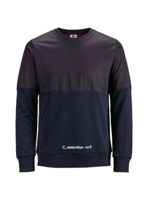Jack & Jones JACK & JONES, Herren Sweatshirt, Nachtblau / Feuerrot