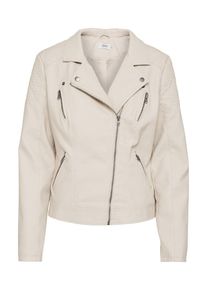 Only, Damen Biker-Jacke, Beige