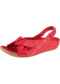 Andrea Conti, Damen Sandalen, Rot