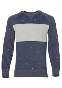 O`Neill O'NEILL, Herren Sweatshirt 'Step', Blau / Graumeliert