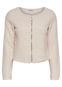 Only, Damen Sweatjacke, Wei&szlig;