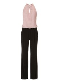 Vera Mont, Damen Jumpsuit, Altrosa / Schwarz
