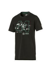 Puma, Herren 'MERCEDES AMG PETRONAS Lewis Hamilton' T-Shirt, Schwarz