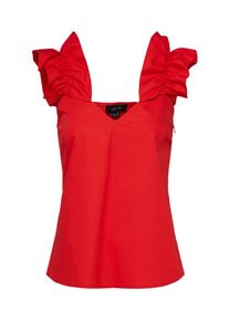 Lost Ink, Damen Bluse 'CAMI', Rubinrot