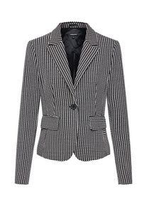 More & More MORE & MORE, Damen Blazer, Schwarz / Weiß