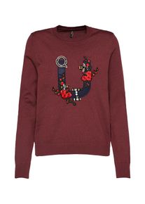 Only, Damen Pullover 'onlABBIE', Bordeaux