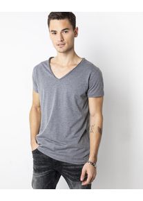 tigha, Herren T-Shirt 'Malik', Graumeliert