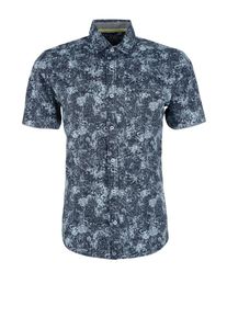 s.Oliver RED LABEL, Herren Hemd, Blau / Grau