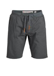 INDICODE JEANS, Herren Shorts 'Carver', Dunkelgrau