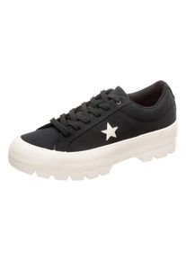Converse, Damen Sneaker 'One Star Lugged OX', Schwarz