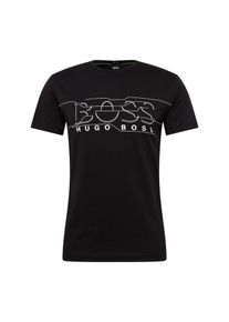 BOSS, Herren Shirt 'Tee 1 10213473 01', Schwarz / Wei&szlig;
