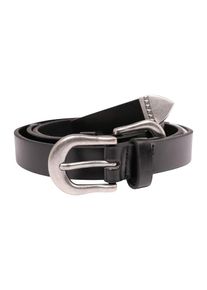 Only, Damen G&uuml;rtel 'onlLAURI', Schwarz / Silber