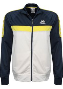 Kappa, Herren Trainingsjacke 'Dabbs', Navy / Gelb / Weiß