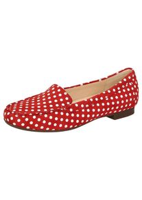 Sioux, Damen Slipper 'Zalla', Rot / Weiß