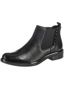 Caprice, Damen Chelsea Boots, Schwarz