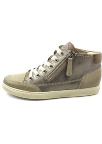 Paul Green, Damen Stiefel, Dunkelbeige / Taupe
