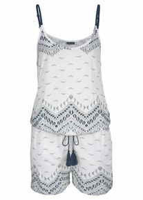 Lascana, Damen Overall, Wei&szlig;