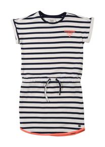 Cars Jeans, Mädchen Kleid 'RENNA', Nachtblau / Offwhite