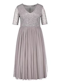 SAMOON, Damen Kleid, Taupe