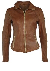 Gipsy, Damen Lederjacke 'ELYA W18 LAWOV', Cognac