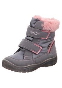 Superfit, M&auml;dchen Winterstiefel 'Crystal', Dunkelgrau / Altrosa
