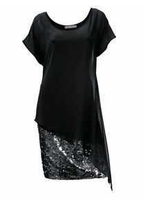 Heine, Damen Cocktailkleid, Schwarz