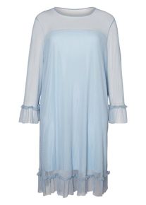 JUNAROSE, Damen Mesh-Kleid, Hellblau
