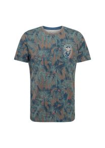 Jack & Jones JACK & JONES, Herren Shirt 'JORCRAZY TEE', Dunkelgrau / Dunkelgrün / Rot