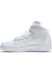 Nike Sportswear, M&auml;dchen Sportswear Sneaker 'Air Force Mid', Wei&szlig;