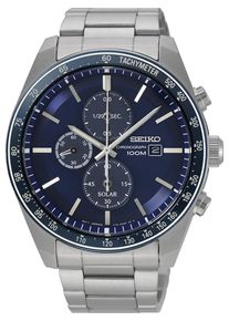 Seiko, Herren Uhr 'Solar SSC719P1', Kobaltblau / Silbergrau