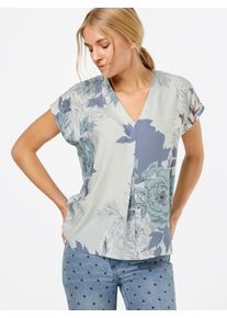 BETTY & CO Betty & Co, Damen Bluse mit floralem Muster, bunt