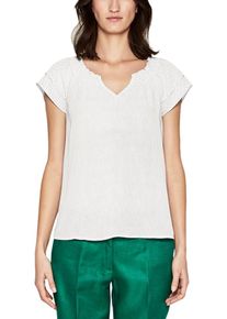 s.Oliver BLACK LABEL, Damen Bluse, Weiß