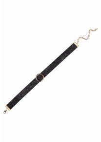 J. JAYZ, Damen Halsband, Gold / Schwarz