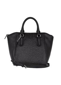 POON Switzerland, Damen Handtasche, Schwarz
