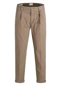 Jack & Jones JACK & JONES, Herren Chino 'JJIACE JJMILTON AKM 562 WALNUT', Karamell