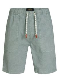 INDICODE JEANS, Herren Shorts 'Stoufville', Rauchblau