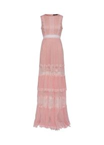 boohoo, Damen Maxikleid, Ros&eacute;