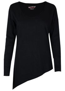 Trueprodigy, Damen Longsleeve 'Laomi', Schwarz