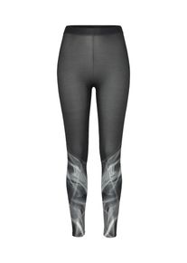 Urban Classics, Damen Leggings 'Smoke', Grau / Schwarz