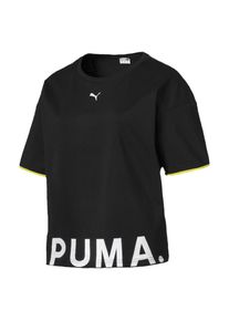 Puma, Damen T-Shirt, Gelb / Schwarz / Wei&szlig;