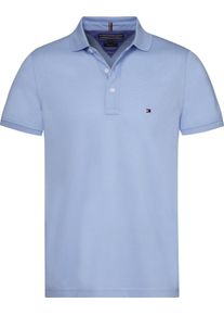 Tommy Hilfiger, Herren Poloshirt, JELLY BEAN, Rauchblau