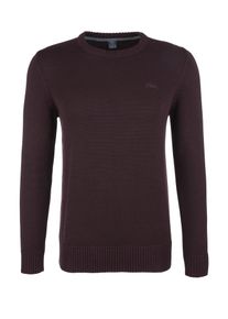 s.Oliver RED LABEL, Herren Pullover, Bordeaux