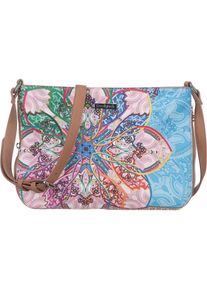 Desigual, Damen Umh&auml;ngetasche 'Mexican Cards Molina', bunt