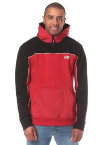 DC Shoes, Herren Clewiston Kapuzenpullover, Rot / Schwarz